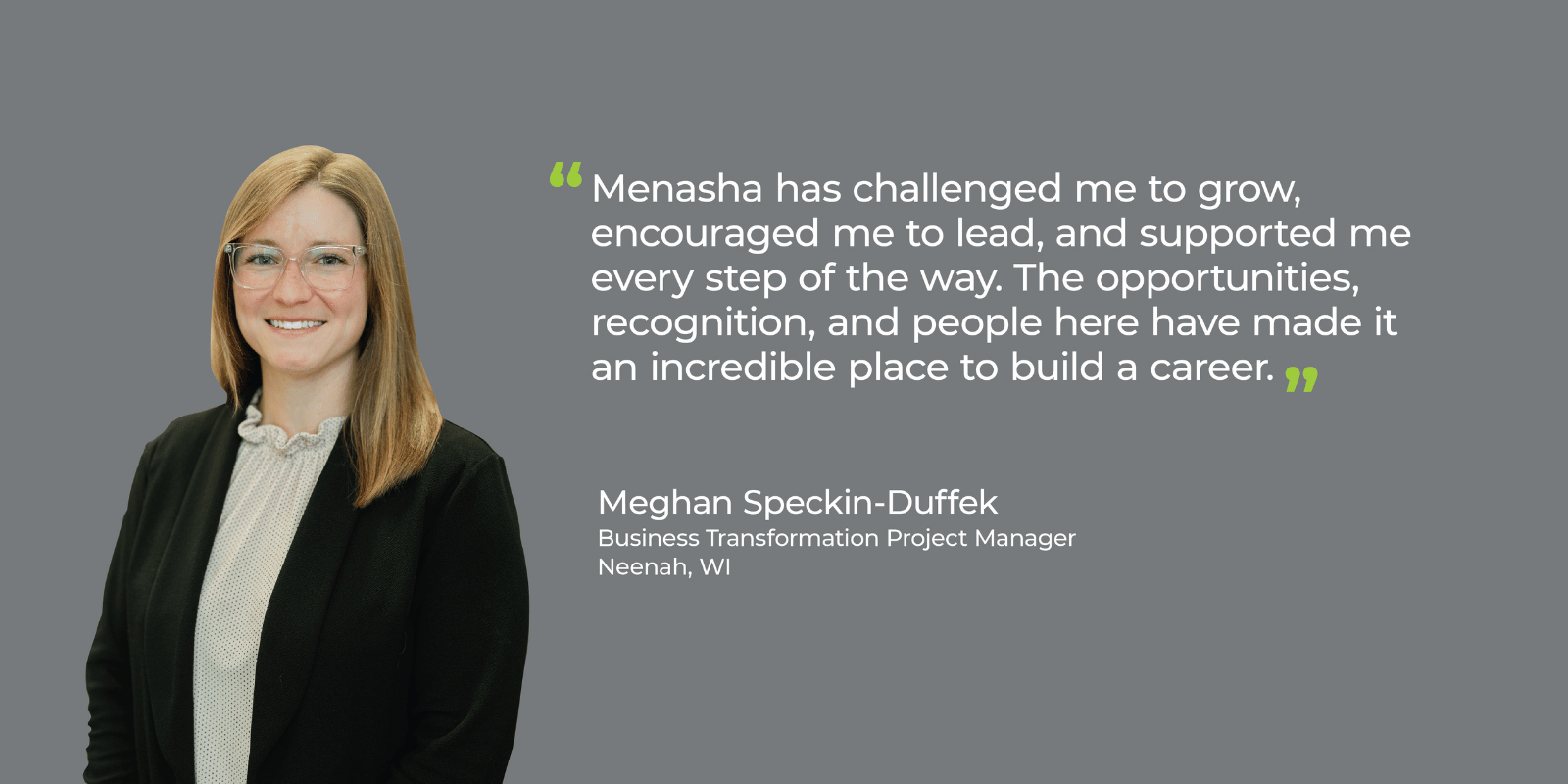 Meghan Speckin-Duffek Careers Quote Graphic